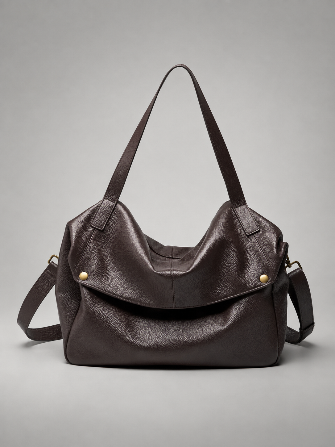 Slouchy Leather Hobo bag | Fulda