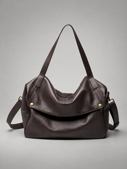 Slouchy Leather Hobo bag | Fulda