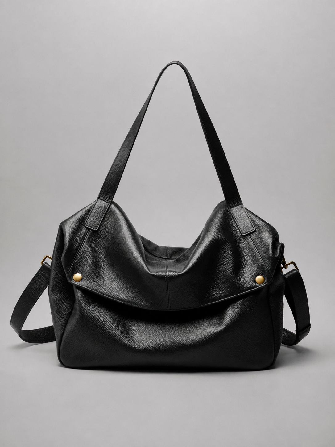 Slouchy Leather Hobo bag | Fulda