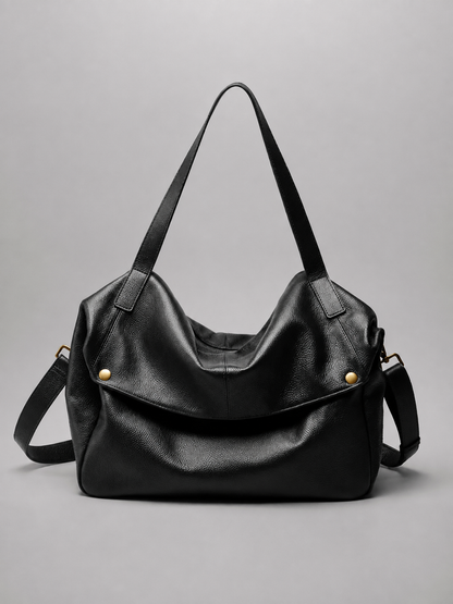 Slouchy Leather Hobo bag | Fulda