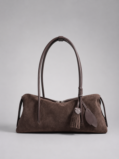 Suede Pillow Shoulder Bag | Ulm
