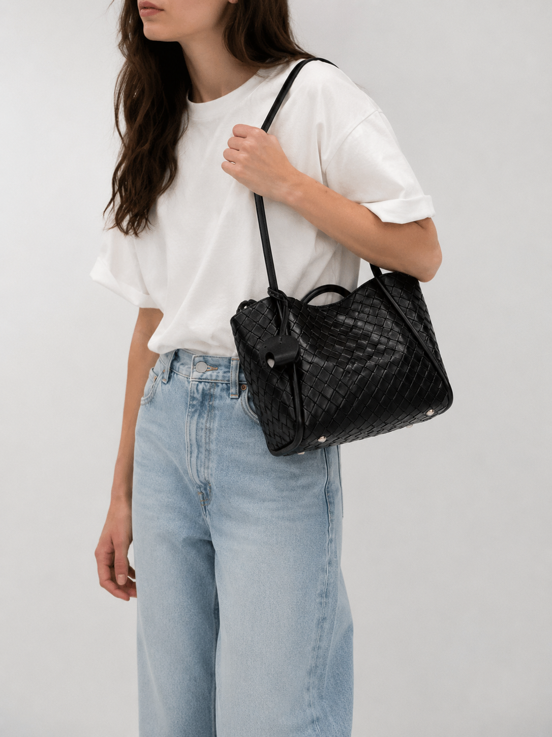 Woven Leather Tote bag | Weimar
