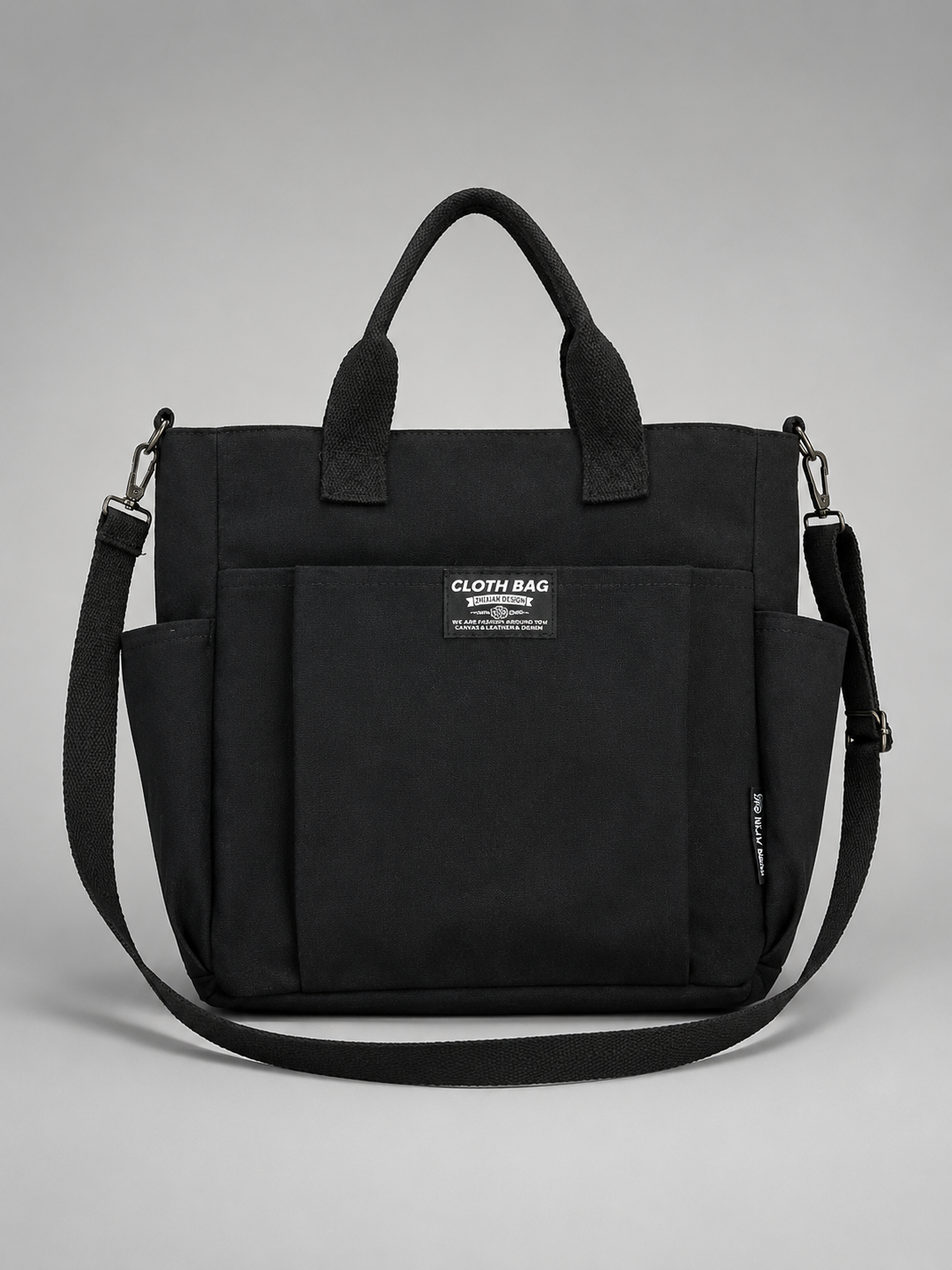 Structured Canvas Tote Bag | Delft