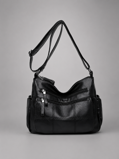 Patchwork Multi-Pocket Hobo | Leipzig
