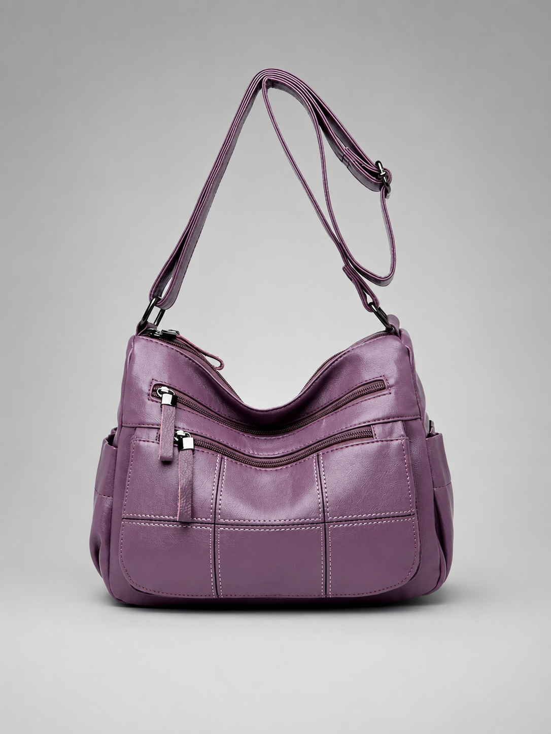 Patchwork Multi-Pocket Hobo | Leipzig