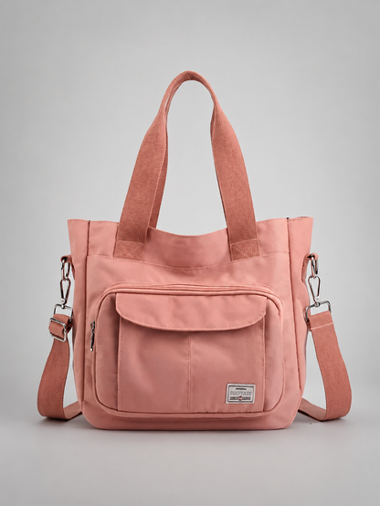 Canvas Pocket Tote Bag  | Utrecht