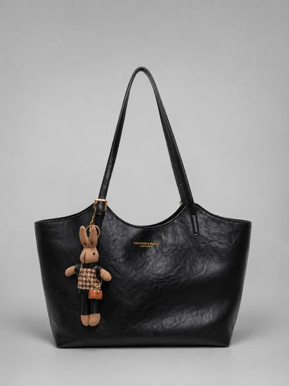 Minimalist Tote with Pendant | Rouen