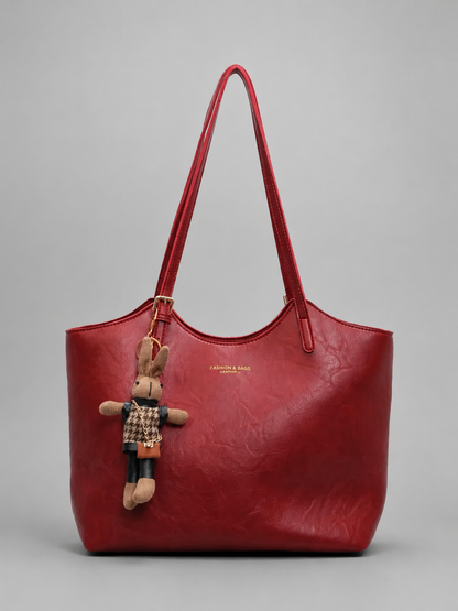 Minimalist Tote with Pendant | Rouen