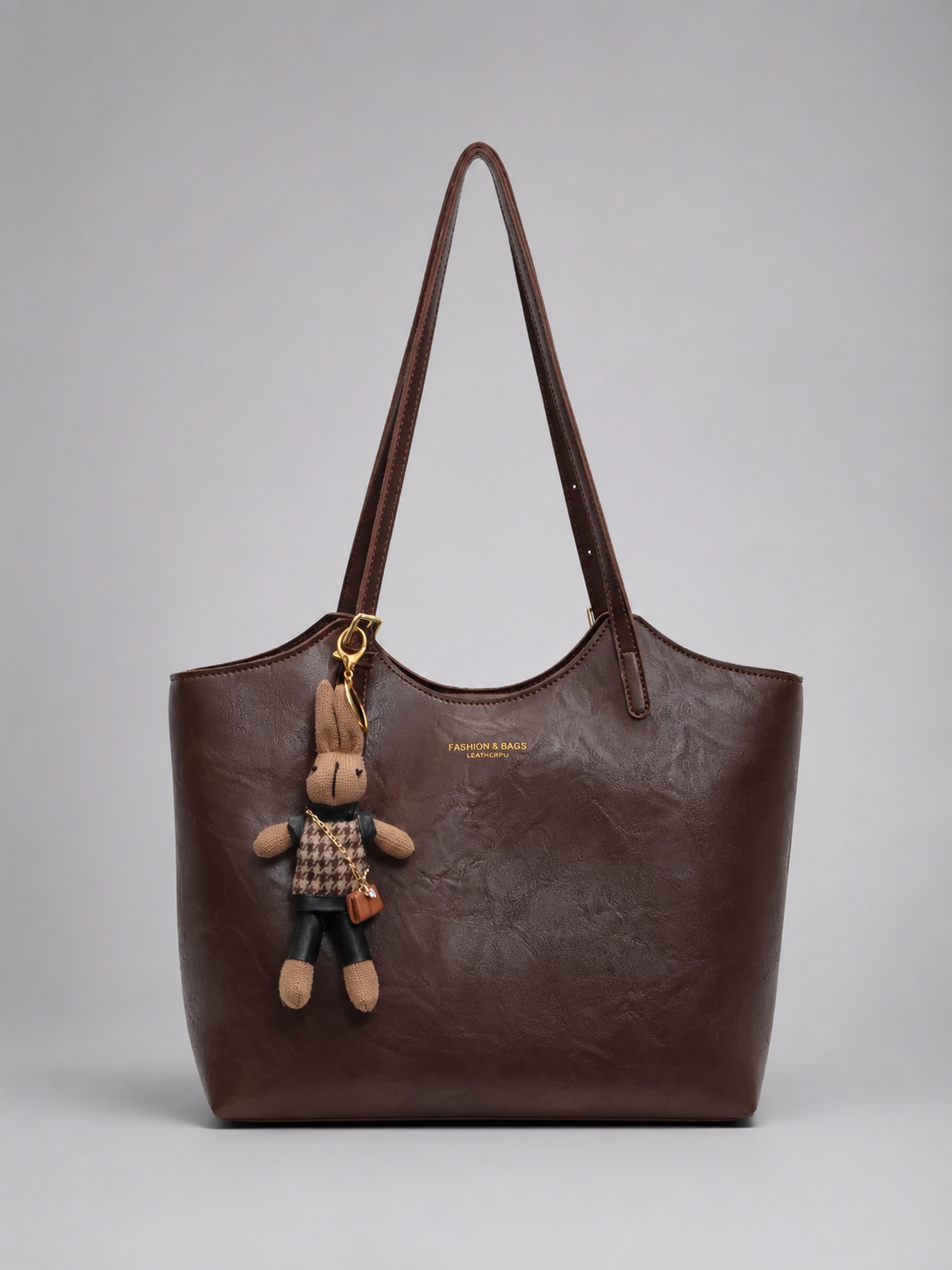 Minimalist Tote with Pendant | Rouen