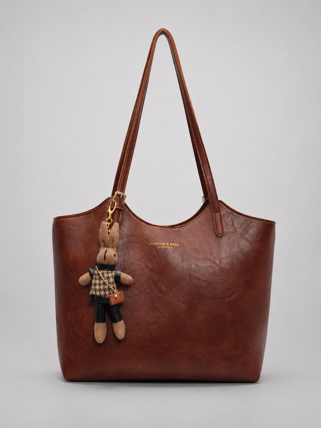 Minimalist Tote with Pendant | Rouen