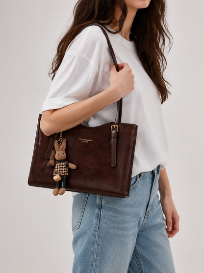 Vintage Tote bag with Pendant, Avignon