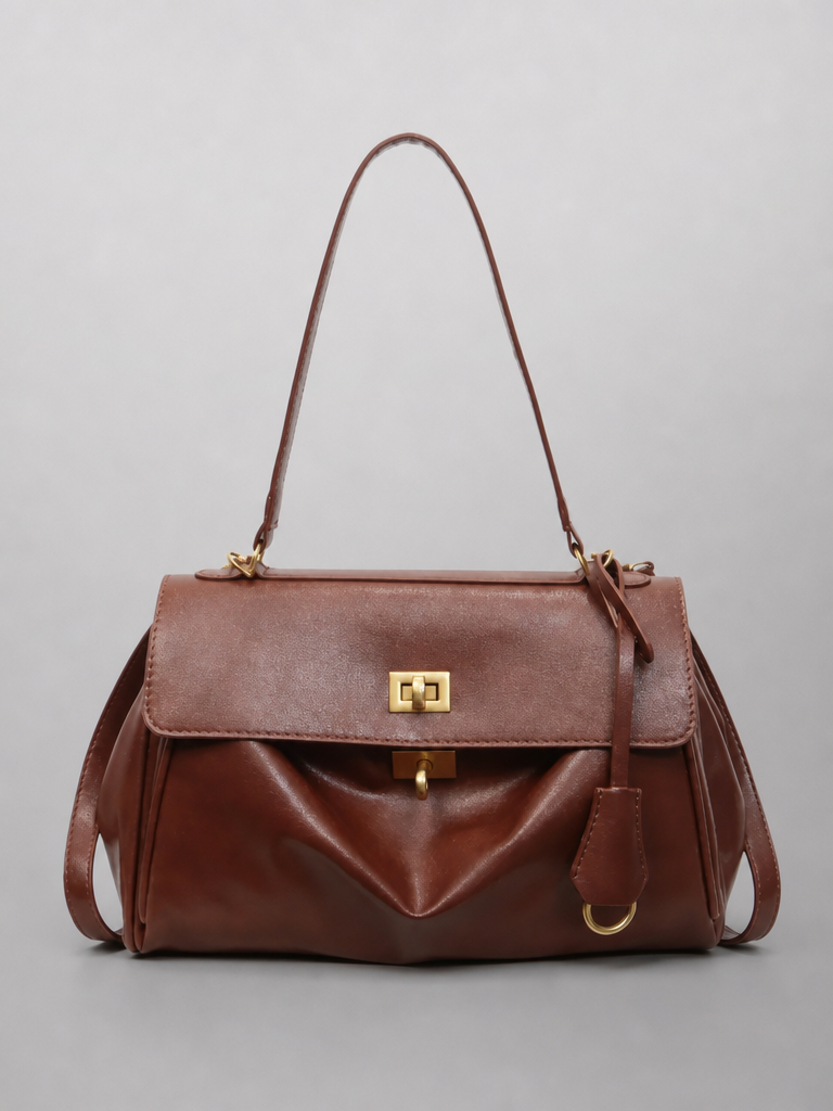 Vintage Lock Satchel Bag | Bratislava