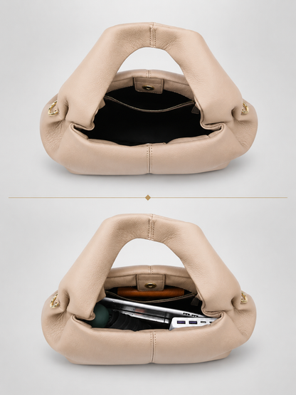 Cloud Shape Top Handle Bag | Lucerne