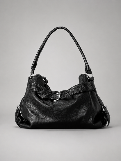 Biker Buckle Hobo Bag | Reims