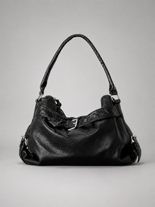 Biker Buckle Hobo Bag | Reims