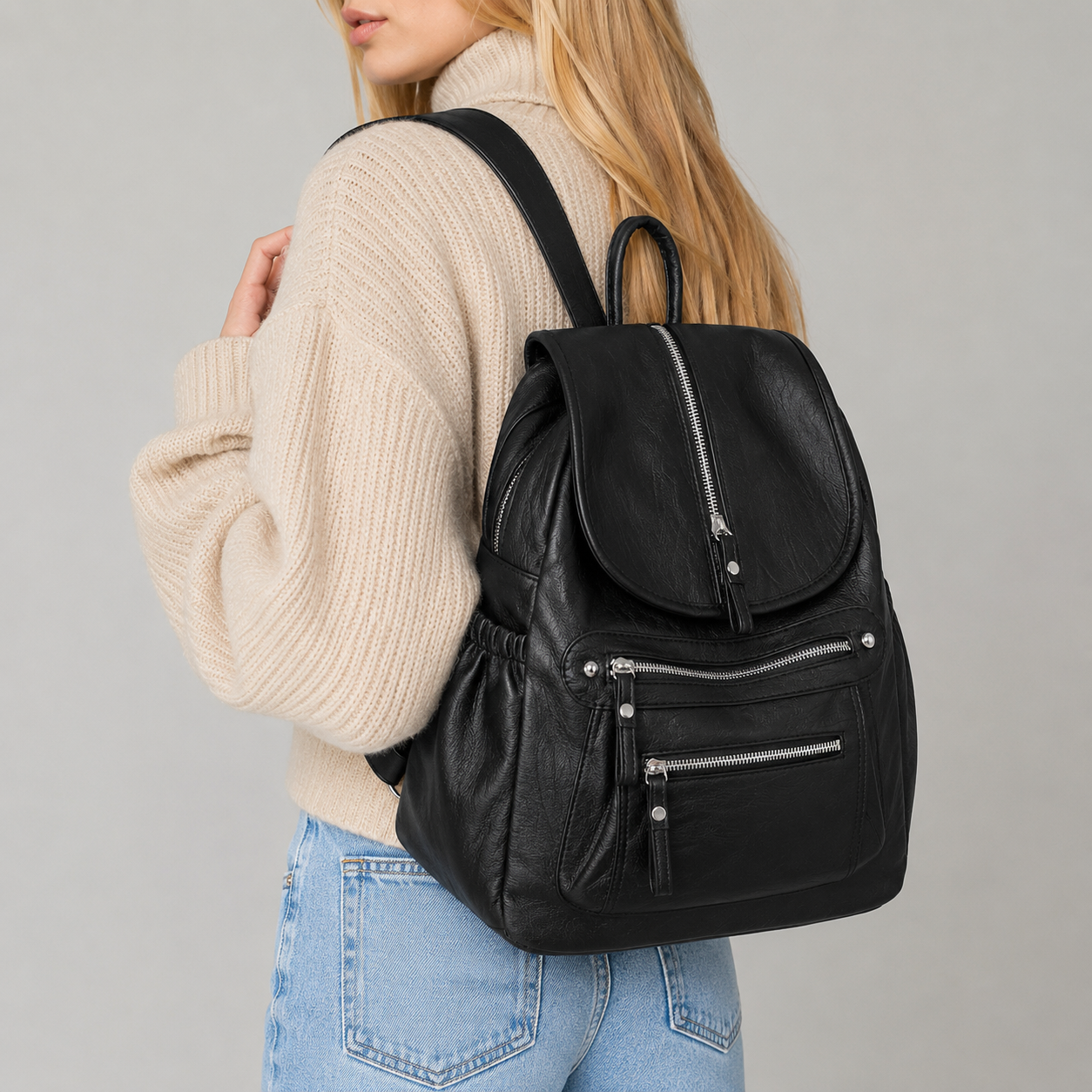 backpacks leather women& 39 Offenburg soft backpack for women multi pocket work large rucksack anti theft top handle adjustable strap everyday – AMALIA & DARIO Color:#005 composite rod Dimensions Material The 6 Best Cooler