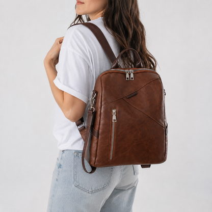 Minimalist Leather Backpack |  Villingen