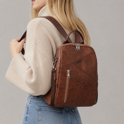 Minimalist Leather Backpack |  Villingen