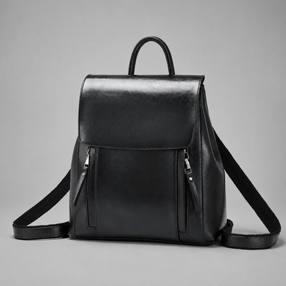Structured Leather Backpack | Lippstadt