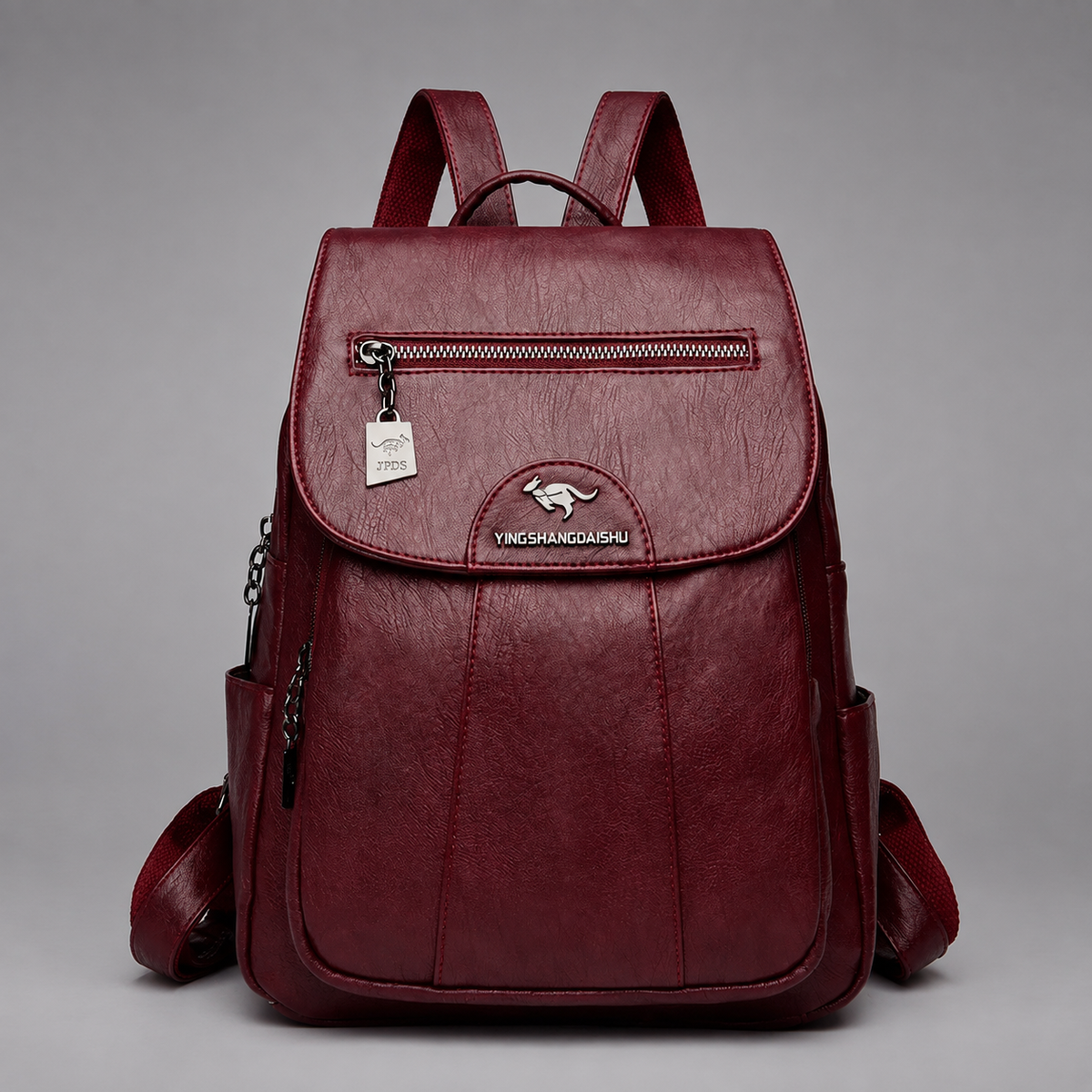 Anti Theft Leather Backpack | Witten