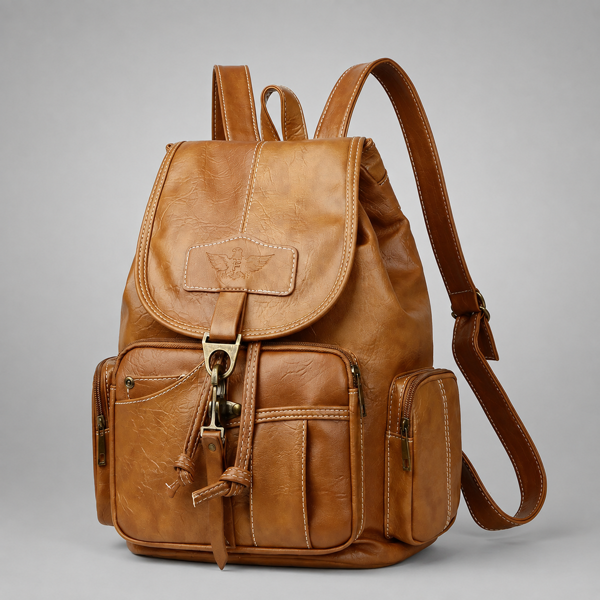 Vintage Multi Pocket Backpack | Herford