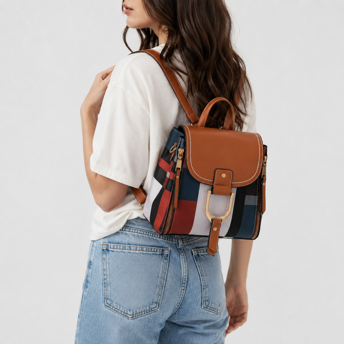 Colorblock Mini Backpack | Minden