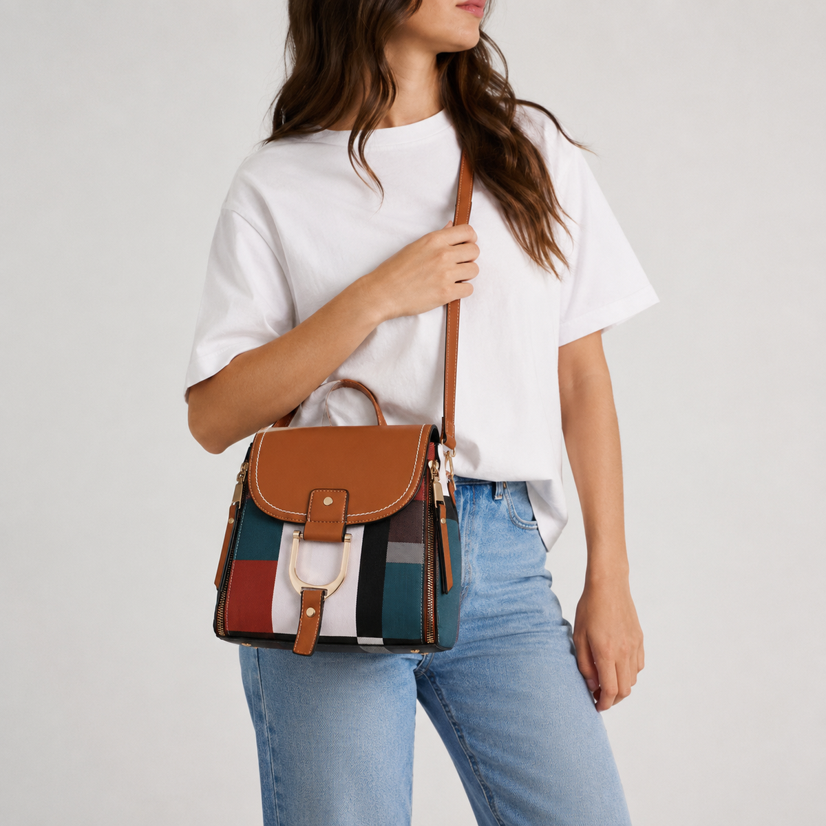 Colorblock Mini Backpack | Minden