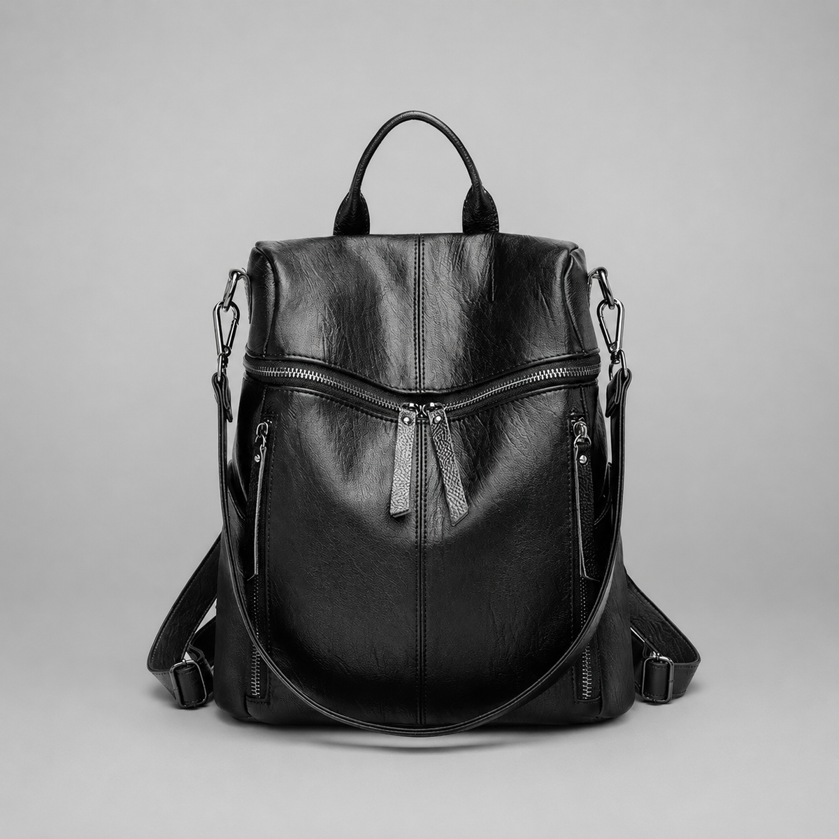 Ruched Flap Backpack, Vannes