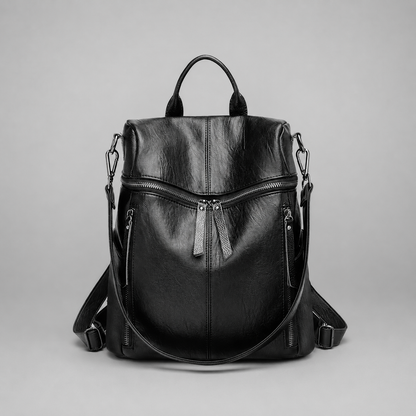 Ruched Flap Backpack, Vannes