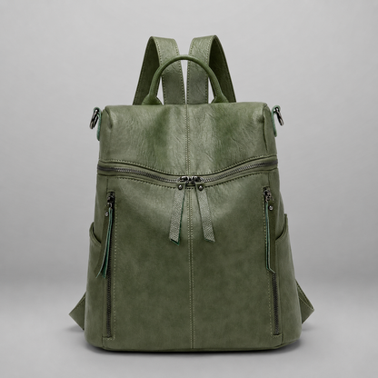 Ruched Flap Backpack, Vannes