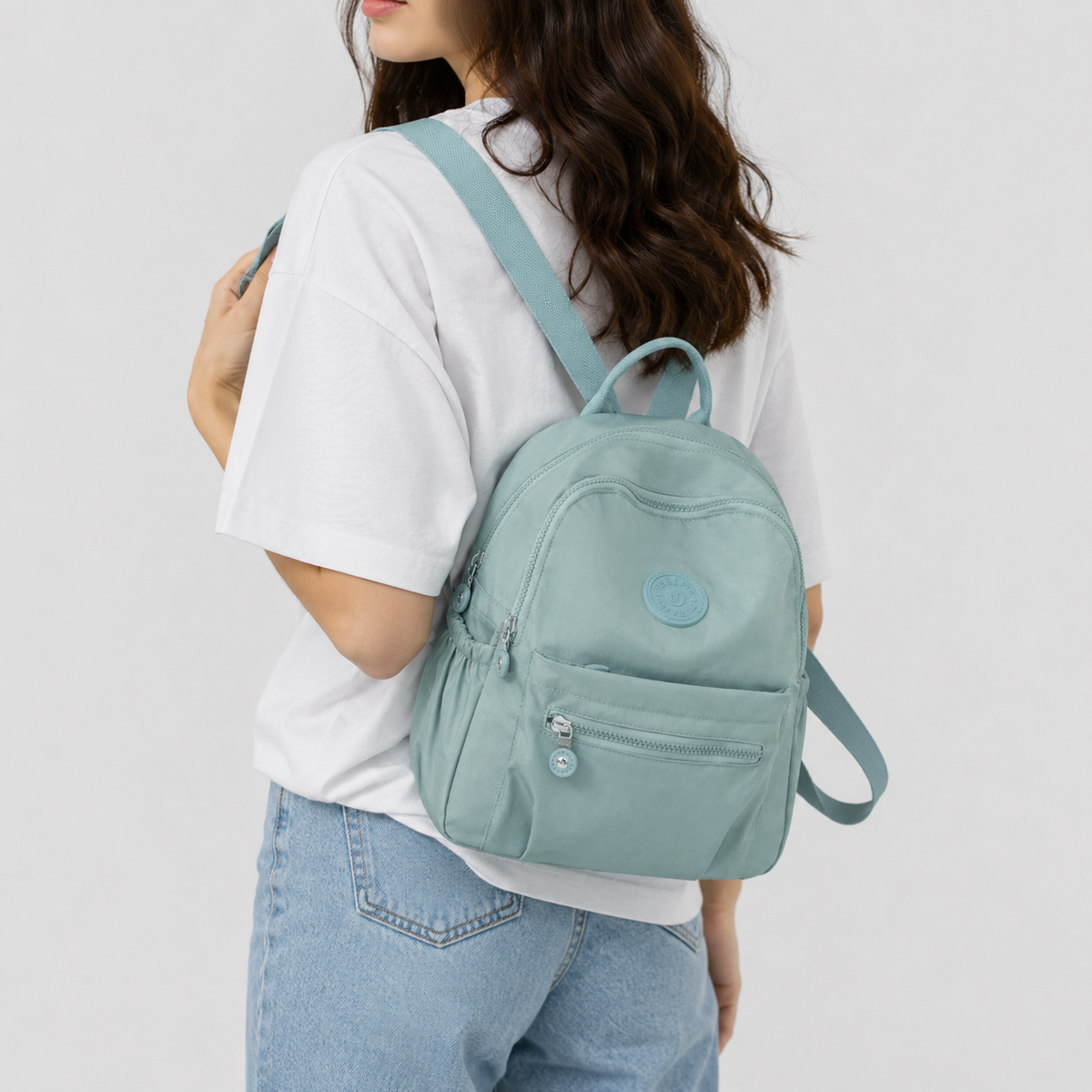 Casual Zip Pocket Backpack | Boulogne