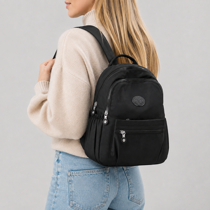 Casual Zip Pocket Backpack | Boulogne
