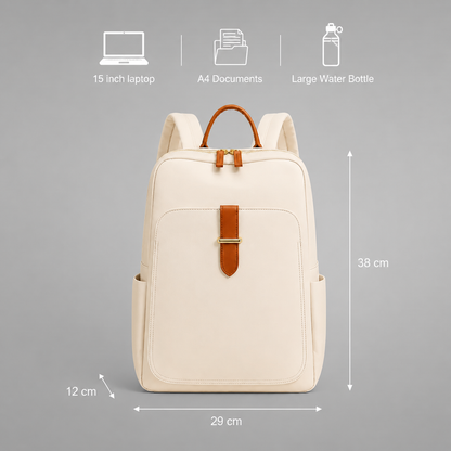 Strap Pocket Laptop Backpack | Amiens