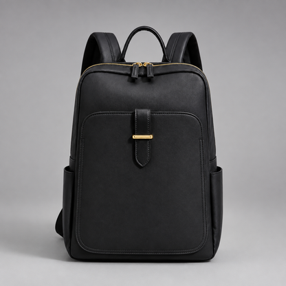 Strap Pocket Laptop Backpack | Amiens