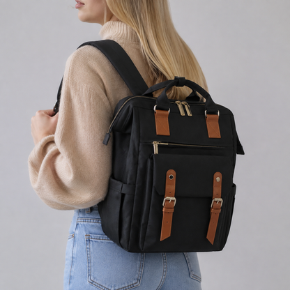 Buckle Pocket laptop Backpack | Sion