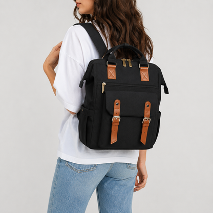 Buckle Pocket laptop Backpack | Sion