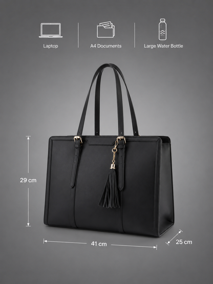 Structured laptop Tote bag | Graz