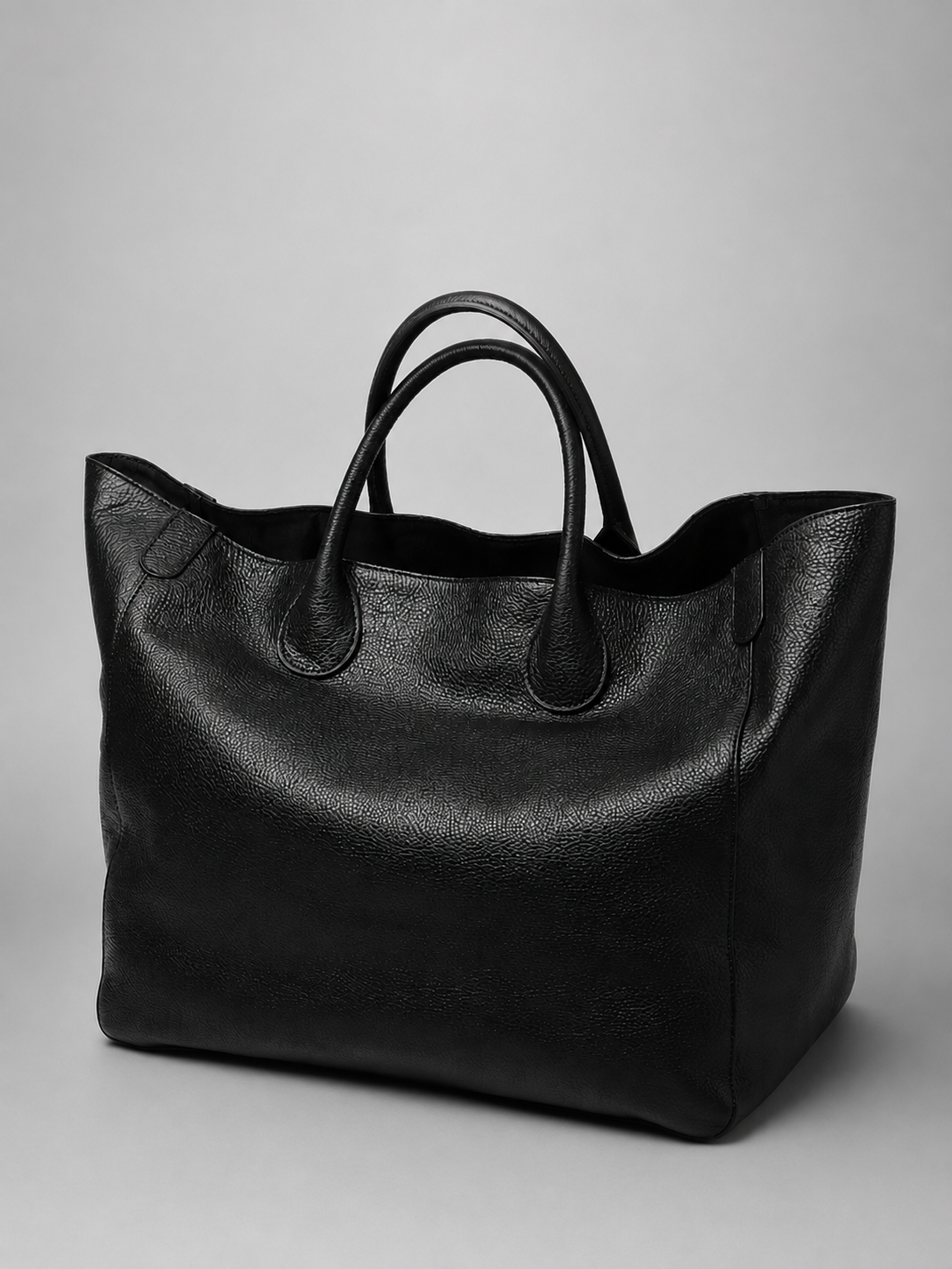 Genuine Leather Oversized Tote | Chamonix