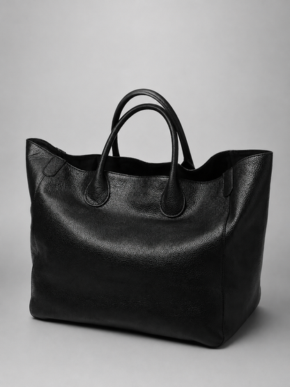 Genuine Leather Oversized Tote | Chamonix