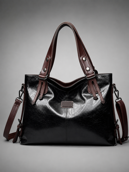 Vintage Leather Tote Bag | Angers