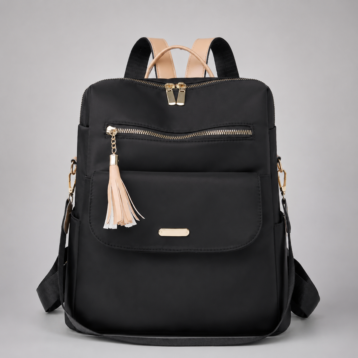 Tassel Trim Backpack | Linz