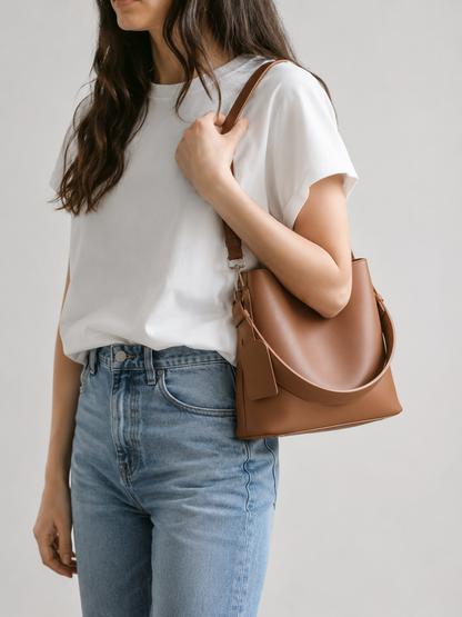 Minimalist Bucket Bag |  Kiel