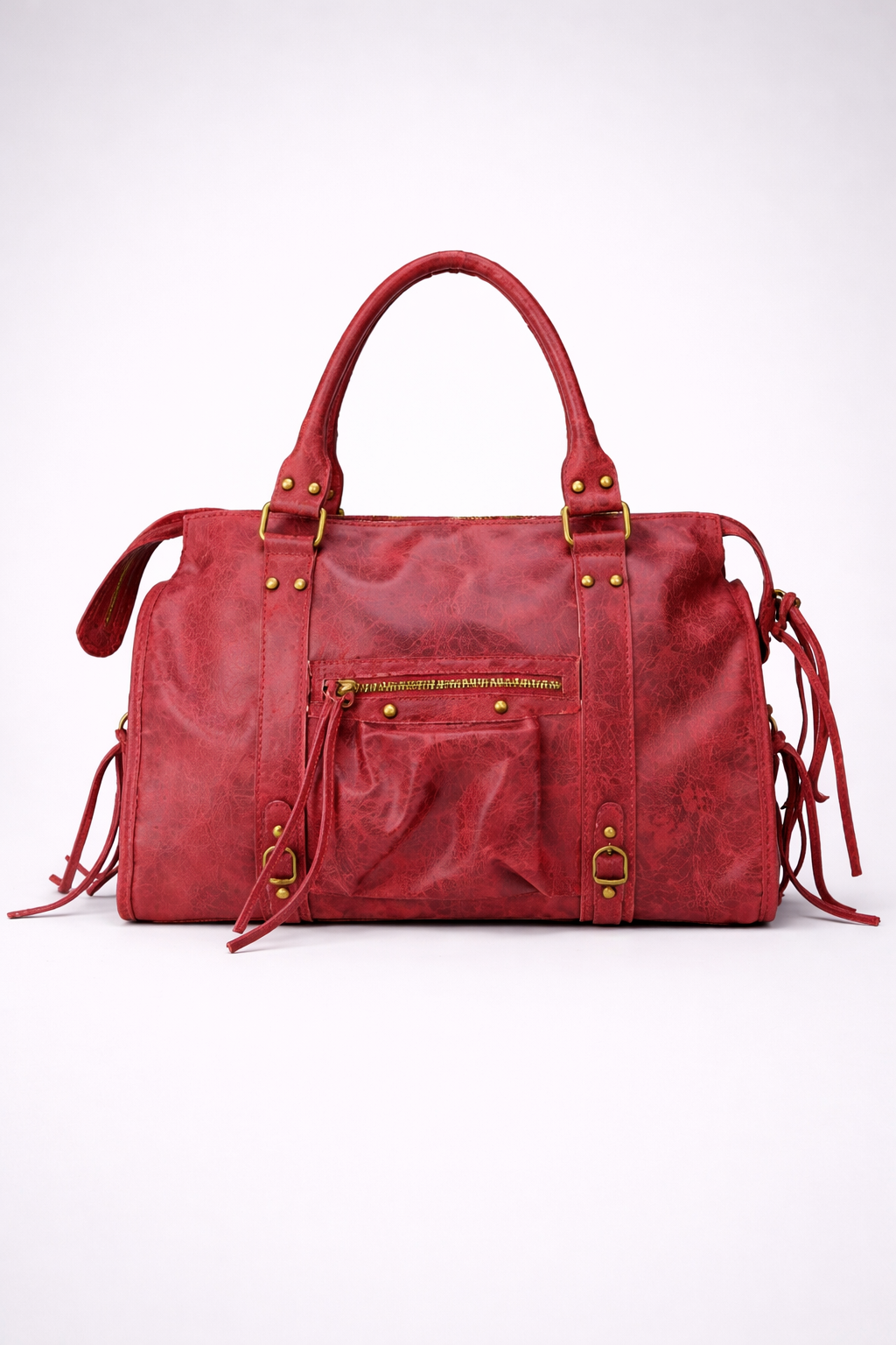 Large handbag for work with zip