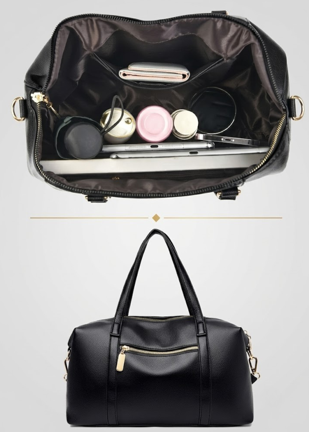 Minimalist Structured Shoulder Bag | Stockholm