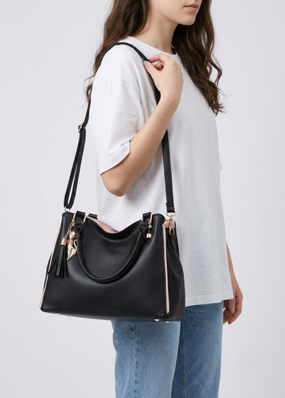 Soft Leather Shoulder Bag |  Nice