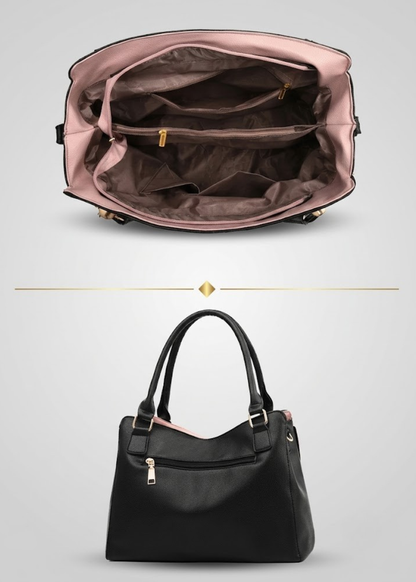 Soft Leather Shoulder Bag |  Nice
