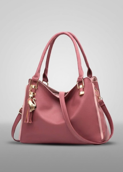 Soft Leather Shoulder Bag |  Nice