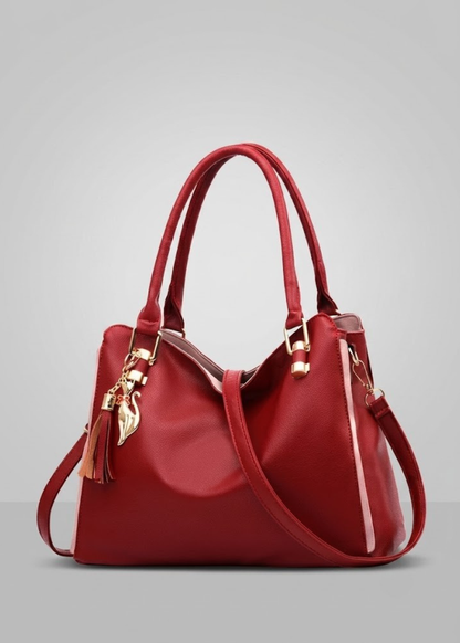 Soft Leather Shoulder Bag |  Nice