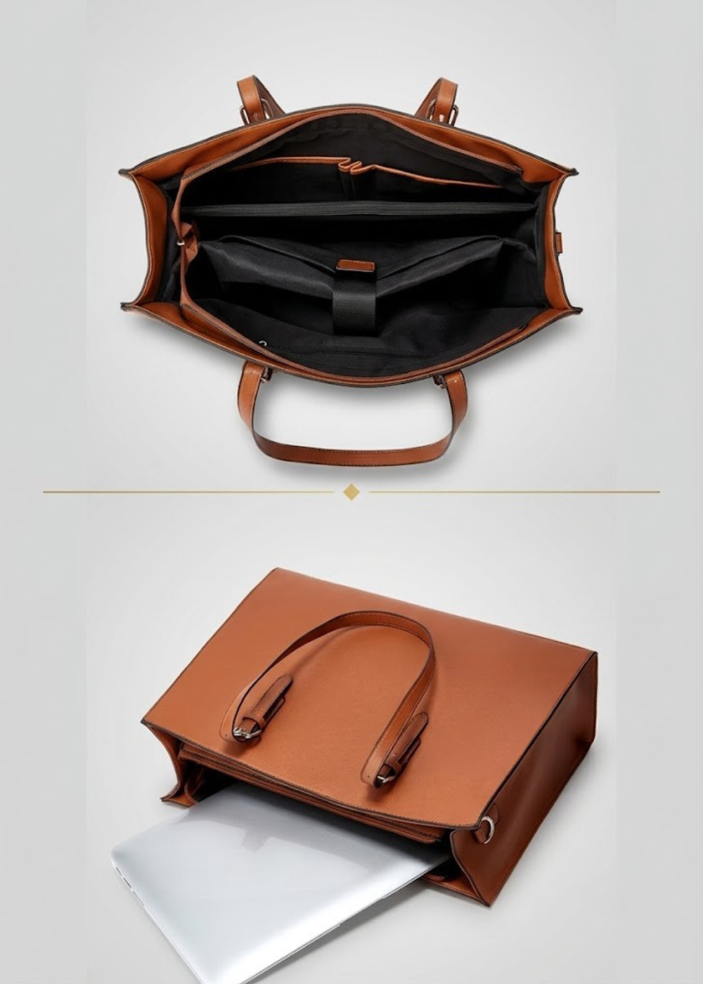 Structured Business Tote, Zurich