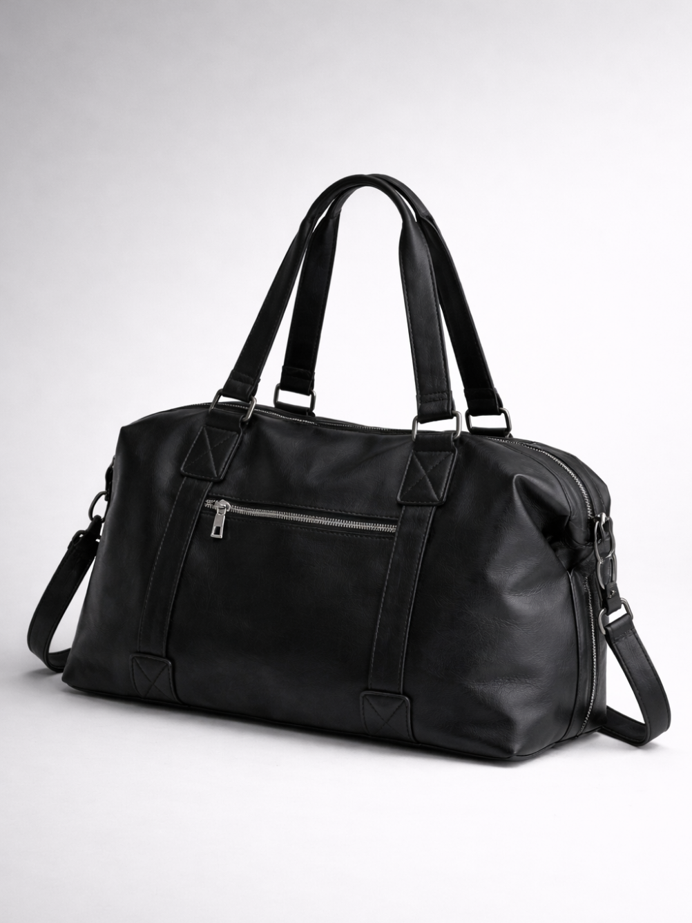 university bag with wide shoulder straps